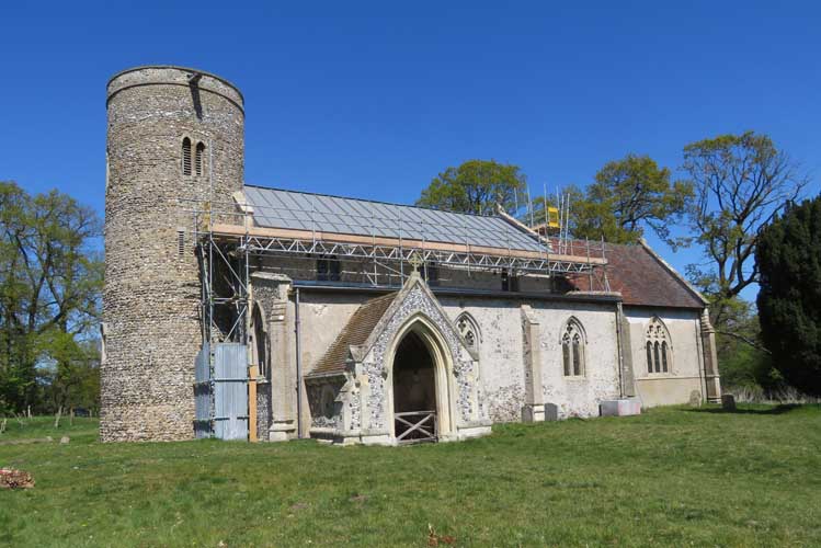 Merton church - in urgent need of repair